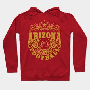 Vintage Retro Arizona Cardinals Football Hoodie